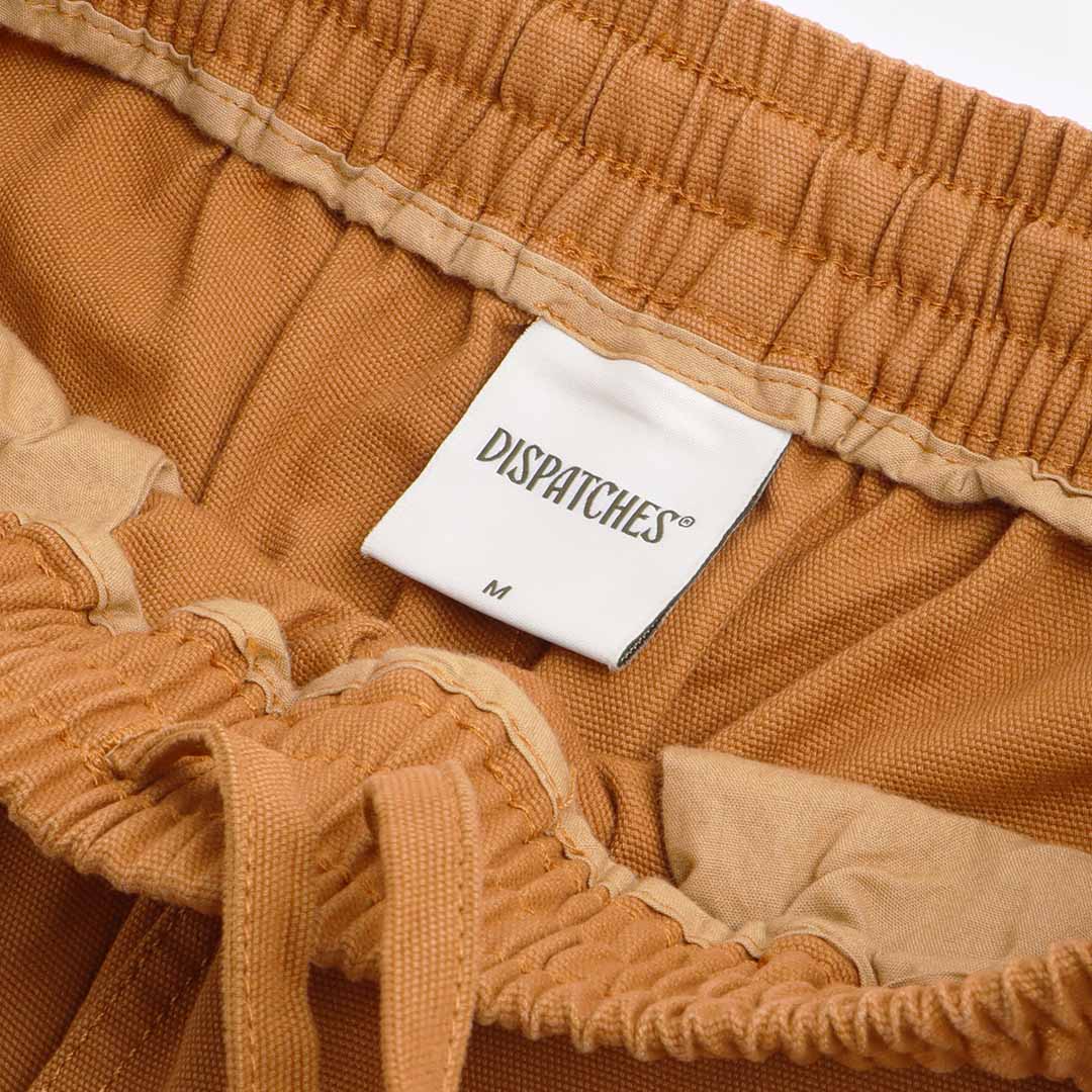 Dispatches Depot Shorts, Tan, Detail Shot 8