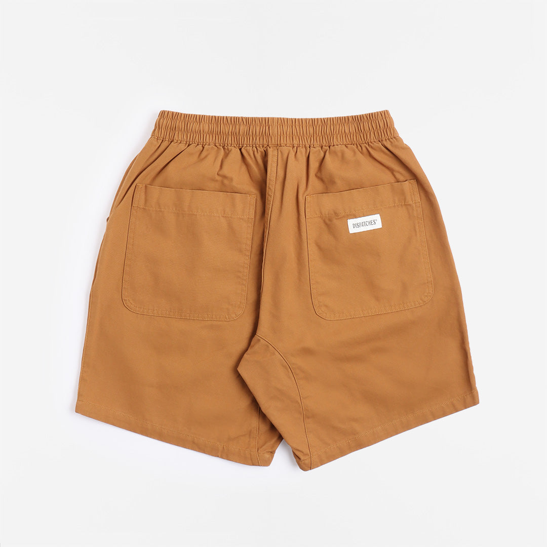 Dispatches Depot Shorts, Tan, Detail Shot 9