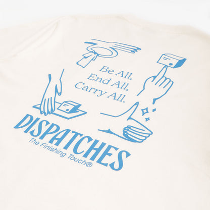 Dispatches Finishing Touch T-Shirt, Natural, Detail Shot 4