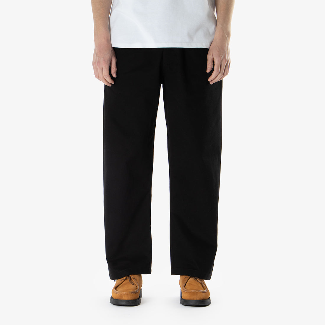Dispatches Foreman Double Pleat Pant, Black, Detail Shot 2