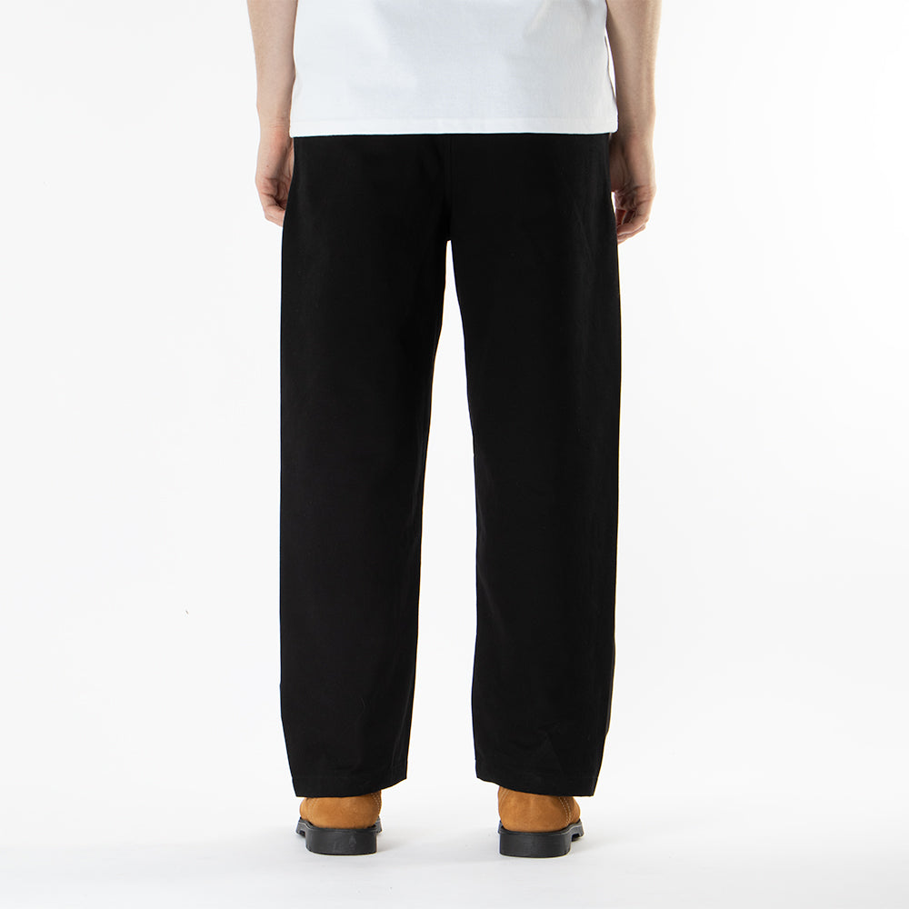 Dispatches Foreman Double Pleat Pant, Black, Detail Shot 6
