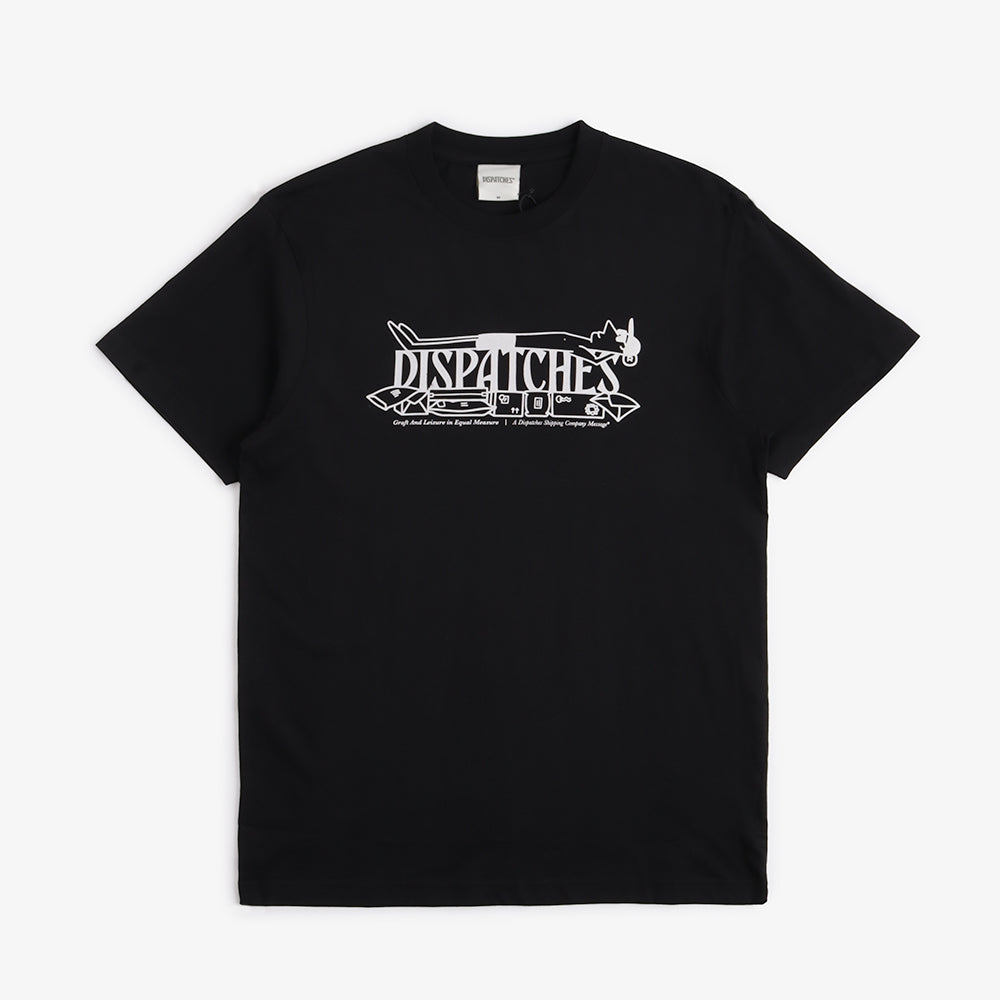 Dispatches Graft T-Shirt, Black, Detail Shot 1