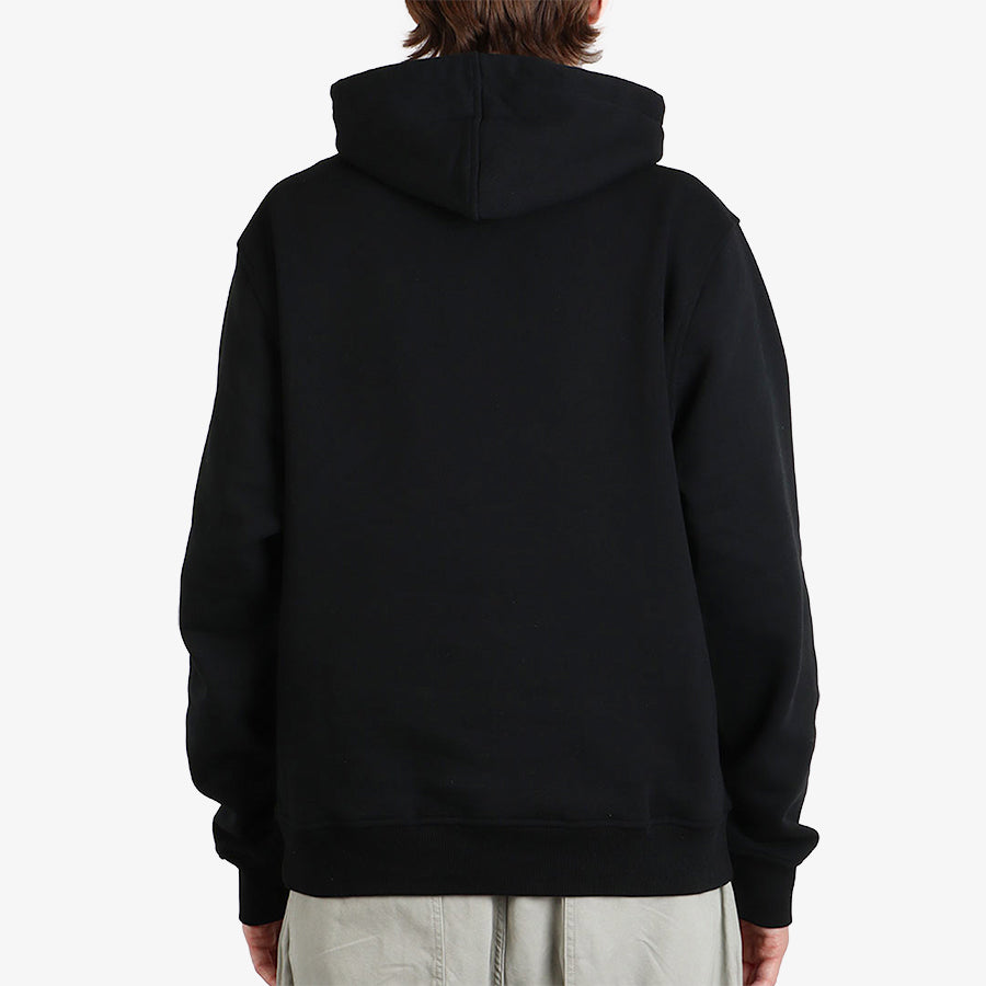 Dispatches Stock Logo Hoodie, Black, Detail Shot 2