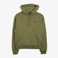 Dispatches Stock Logo Hoodie, Khaki, Detail Shot 3