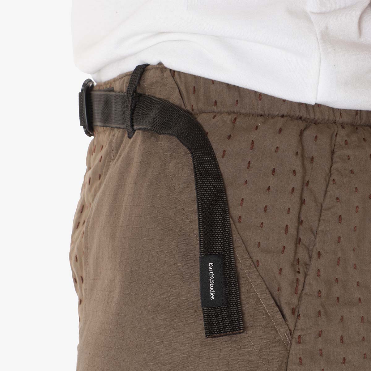 Earth\Studies Field Pant, Ponderosa Kantha, Detail Shot 3