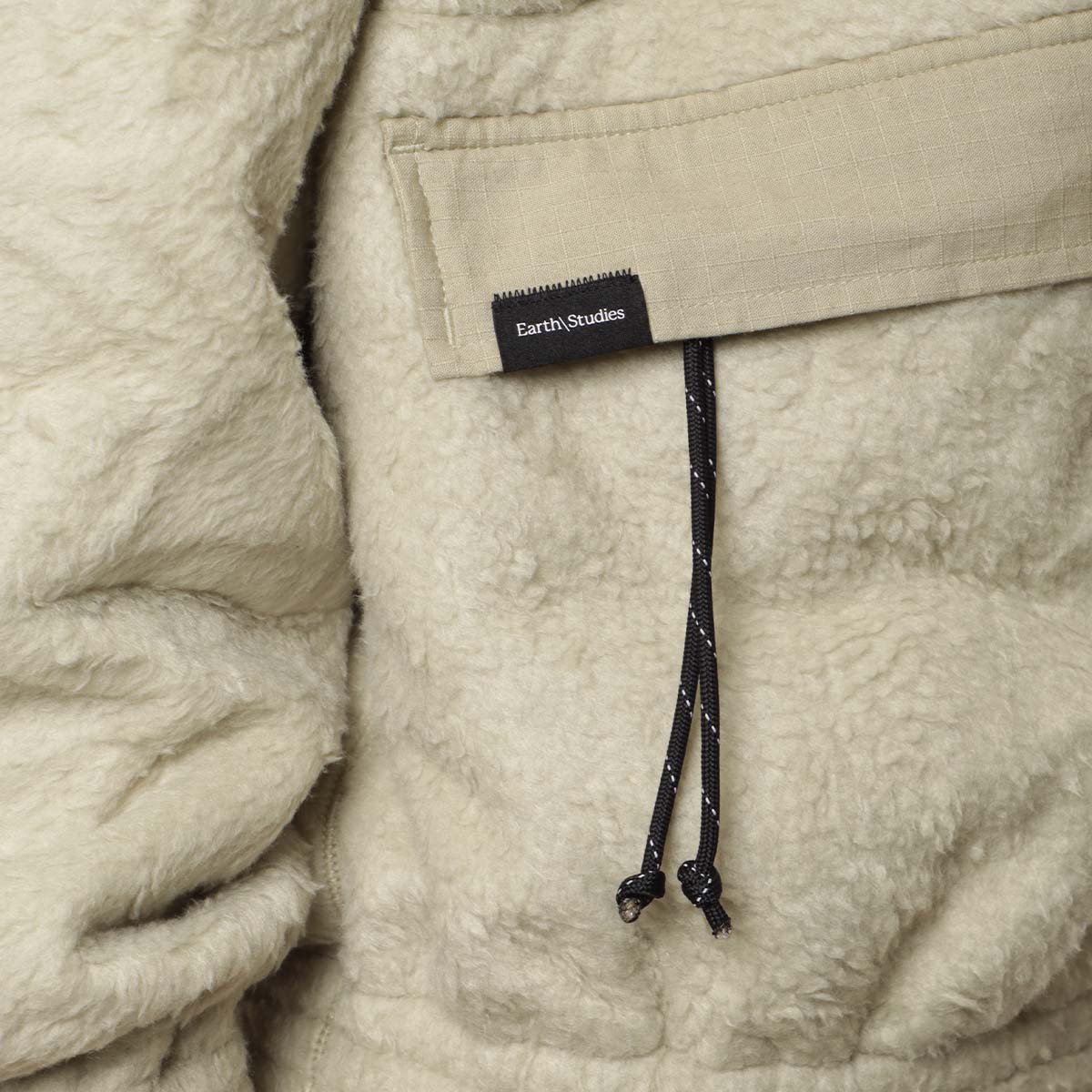 Earth\Studies MS-110 ESCEP Fleece Jacket, Mojave, Detail Shot 4