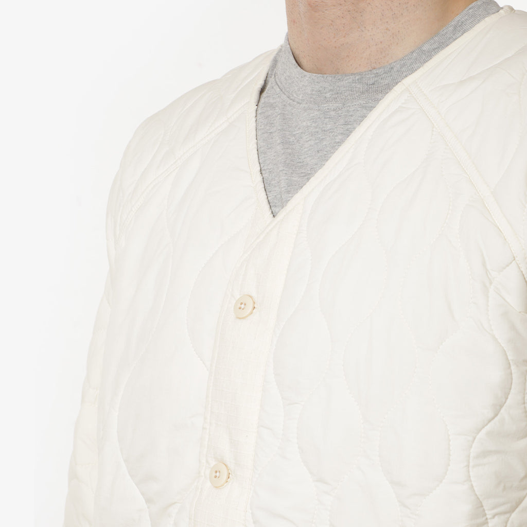 Earth\Studies MS-118 ESCEP Liner Jacket, Gypsum, Detail Shot 2