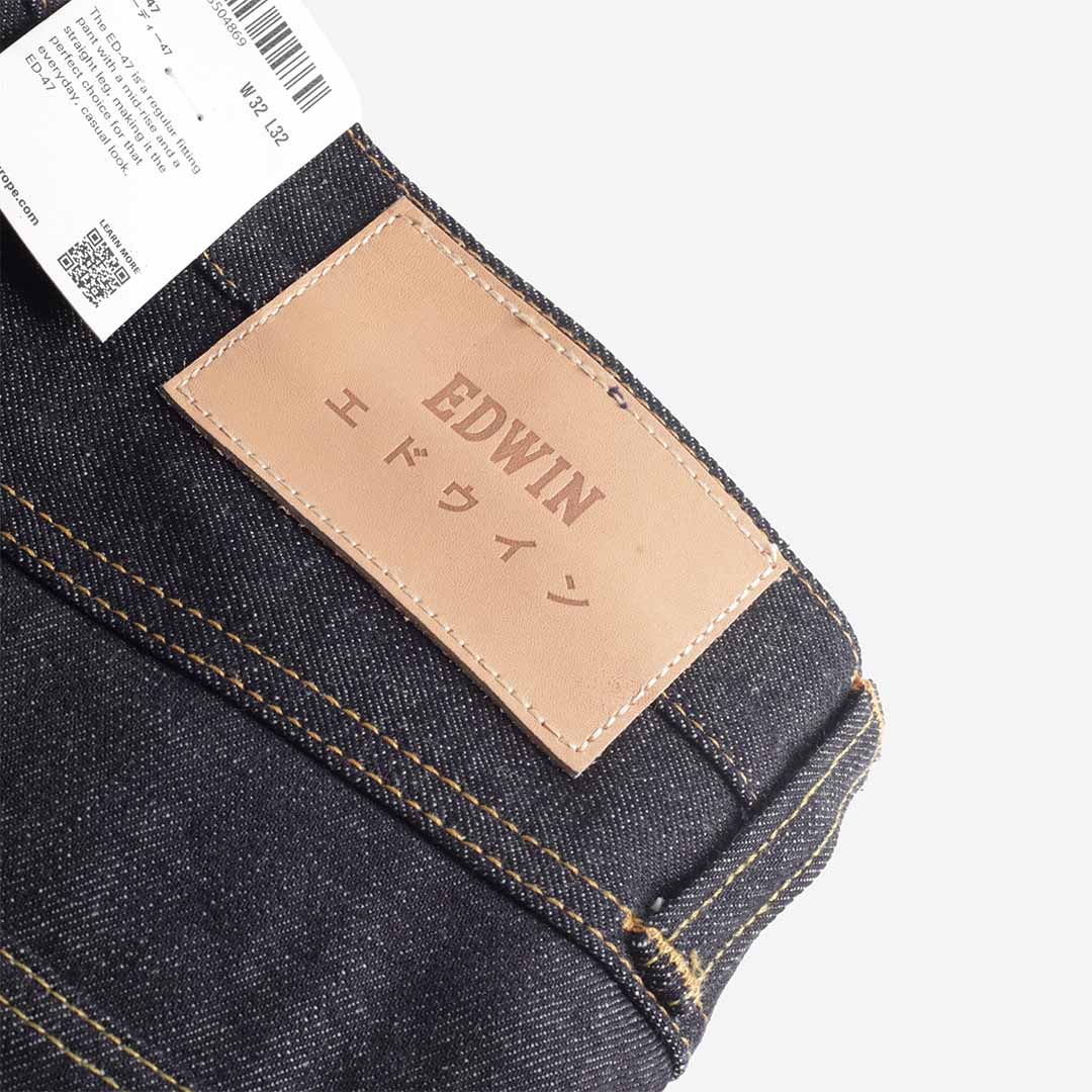 Edwin ED-47 Red Listed Selvage Denim Jeans