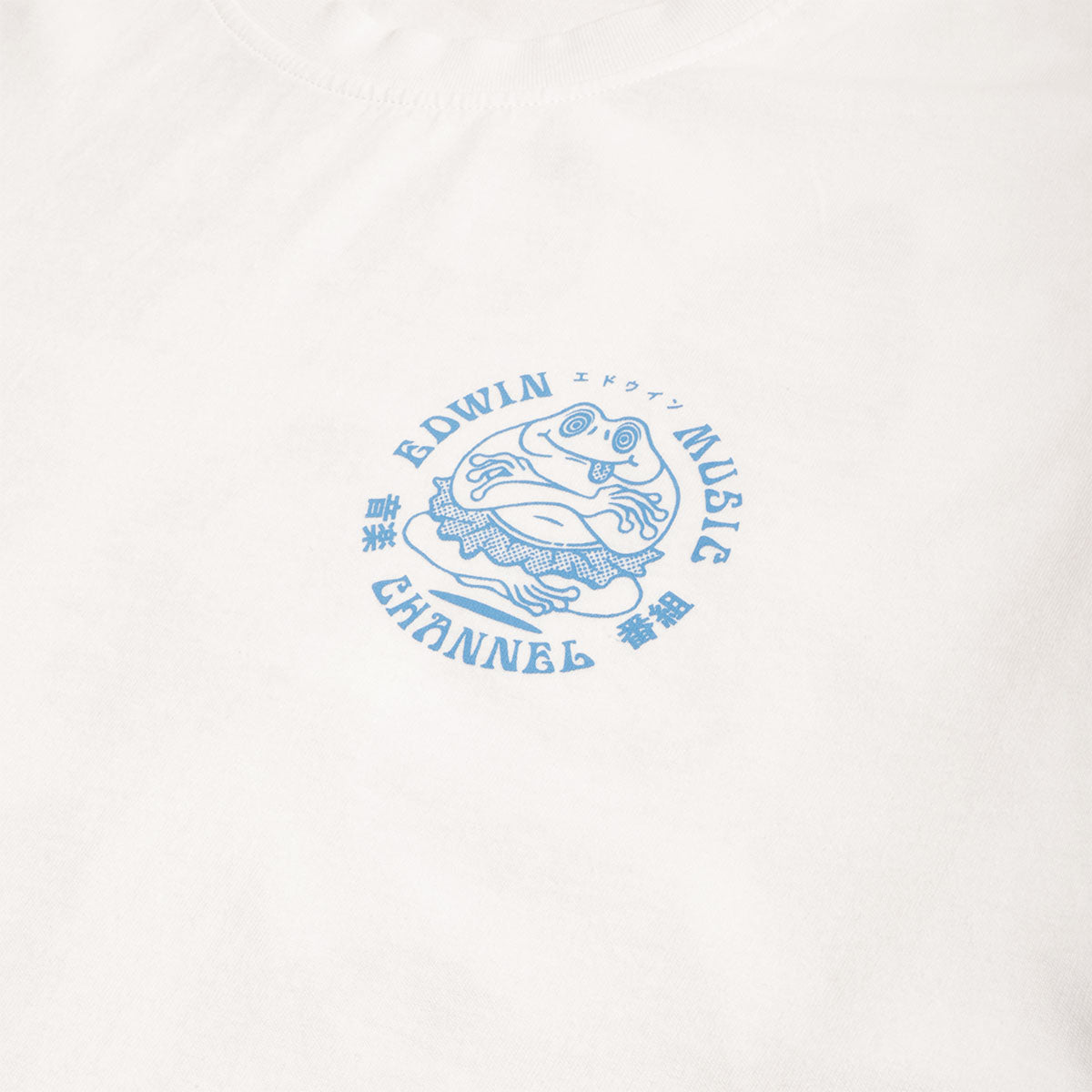 Edwin EMC Various T-Shirt, White, Detail Shot 3