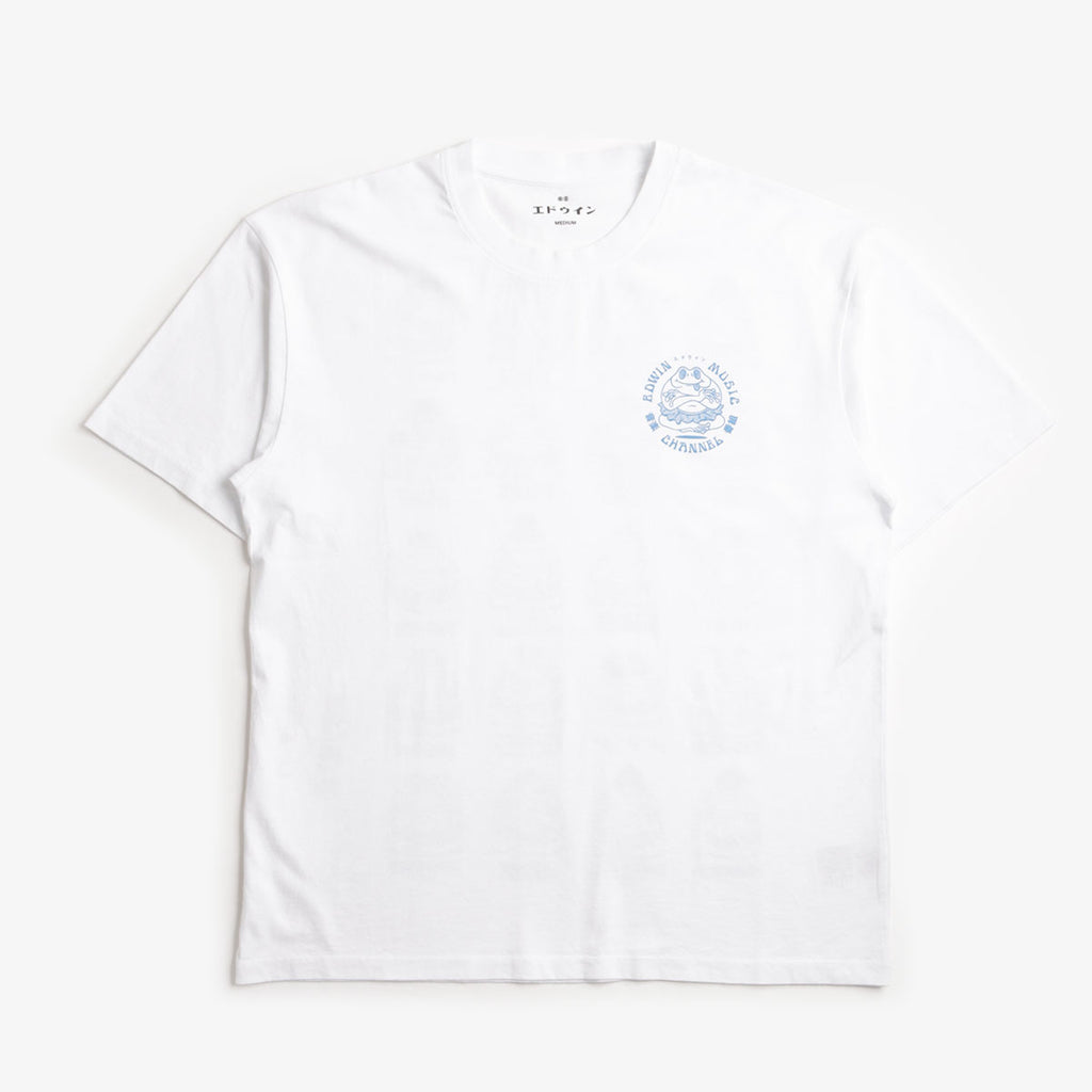 Edwin EMC Various T-Shirt, White, Detail Shot 2