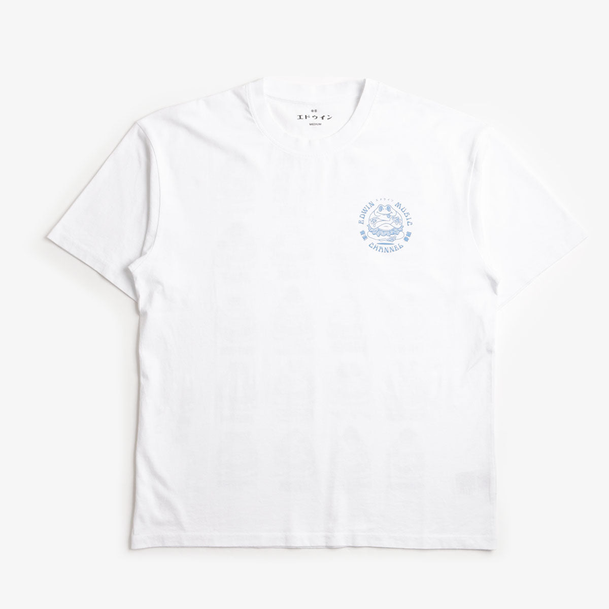 Edwin EMC Various T-Shirt, White, Detail Shot 2