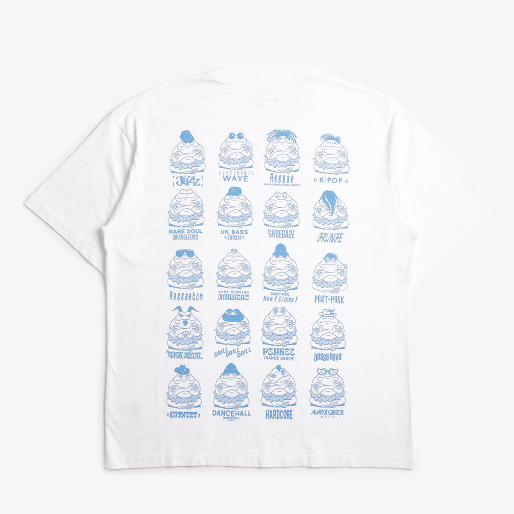 Edwin EMC Various T-Shirt, White, Detail Shot 1