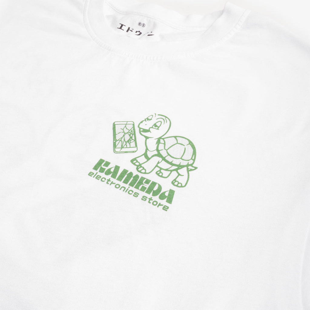 Edwin Kamera T-Shirt, White, Detail Shot 3