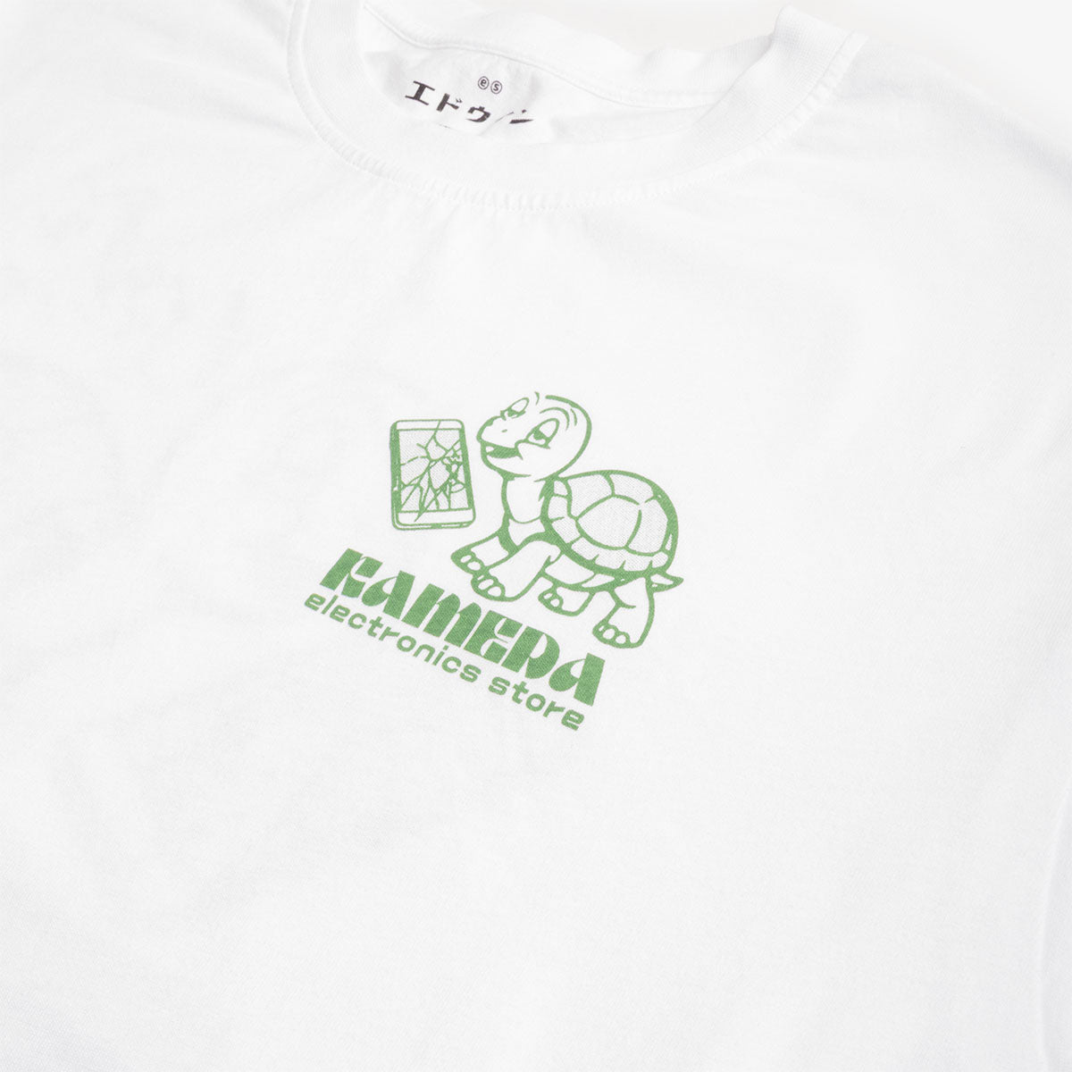 Edwin Kamera T-Shirt, White, Detail Shot 3