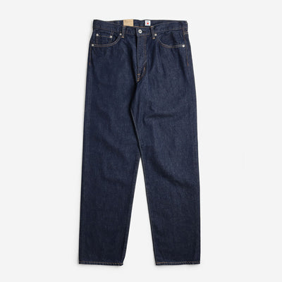 Jean Edwin coupe ample Kaihara pur indigo ouvert en denim 12,5 oz