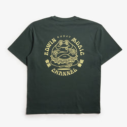 thumbnail Edwin Music Channel T-Shirt, Green Gables, Detail Shot 2