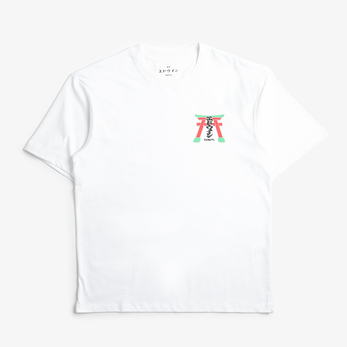 Edwin Torii T-Shirt, White, Detail Shot 1
