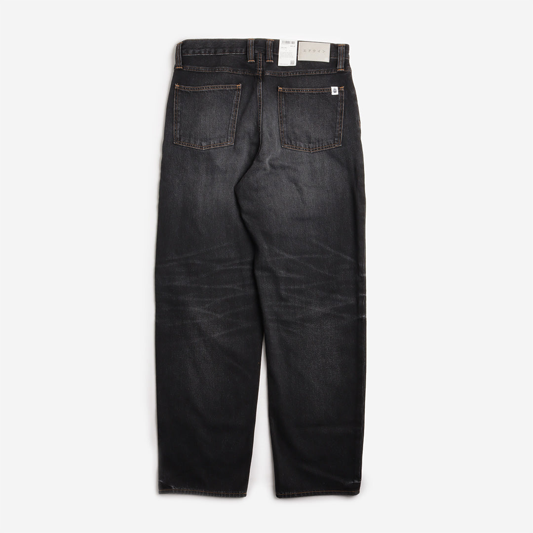 main Edwin Tyrell Pant, Black - Mezes Wash, Detail Shot 2