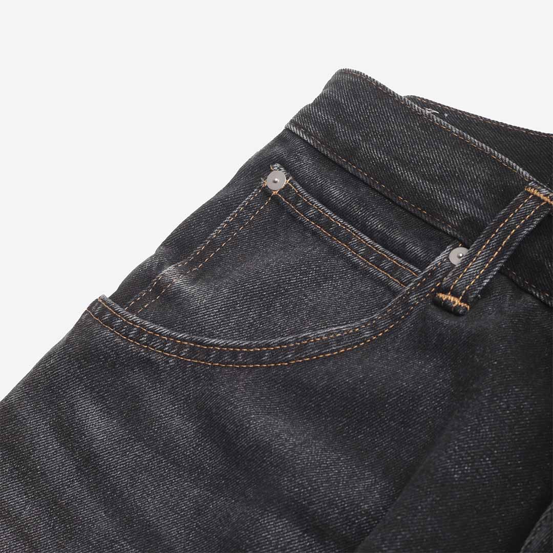 Edwin Tyrell Pant, Black - Mezes Wash, Detail Shot 5