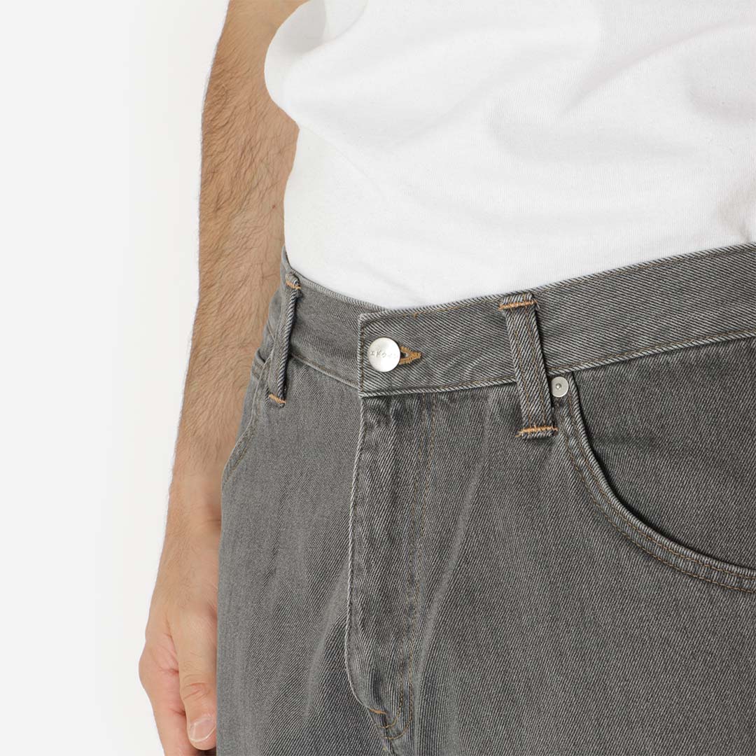 Edwin Tyrell Pant, Black - Heavy Bleach Wash, Detail Shot 3