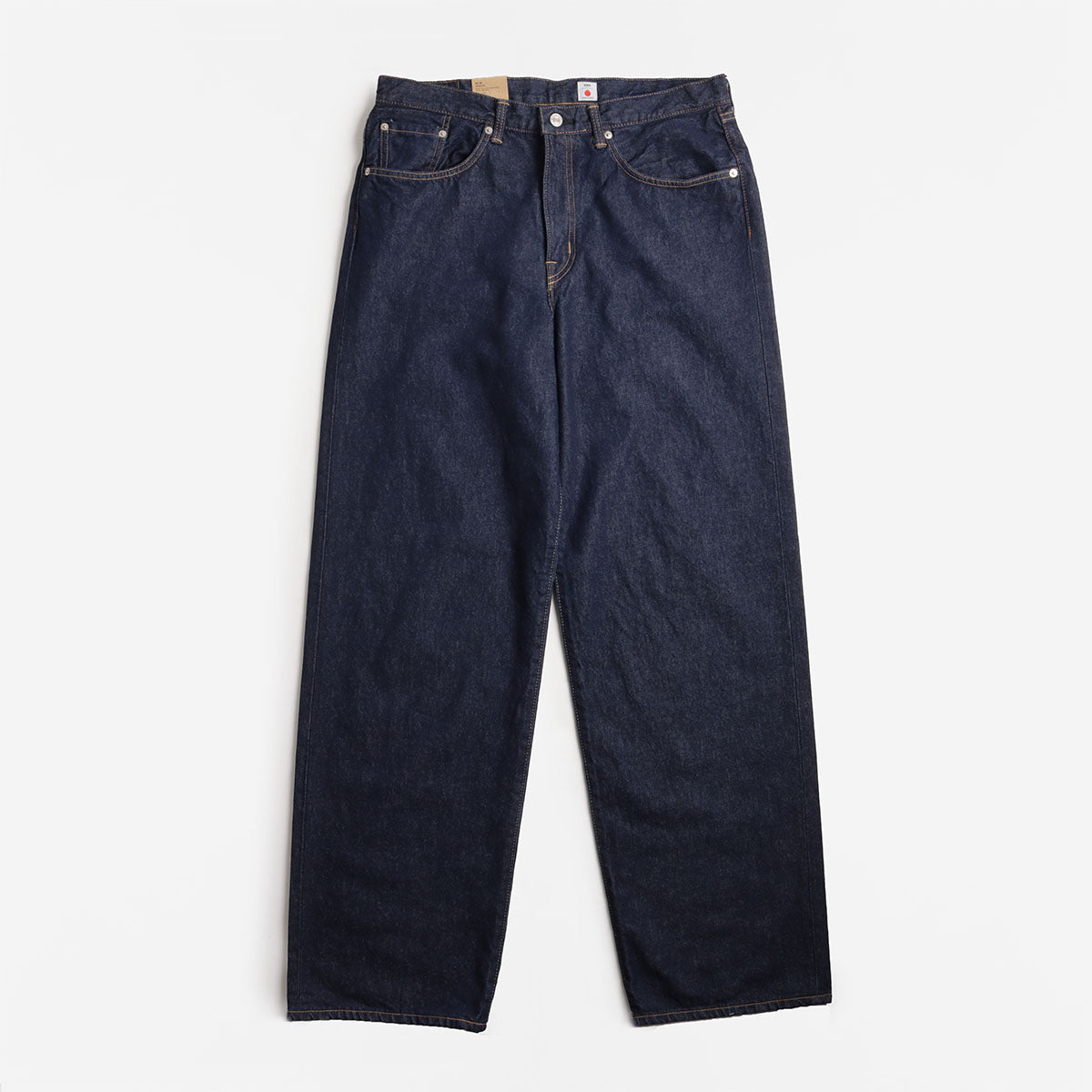 Edwin Wide Pant, Blue - Rinsed, Detail Shot 1