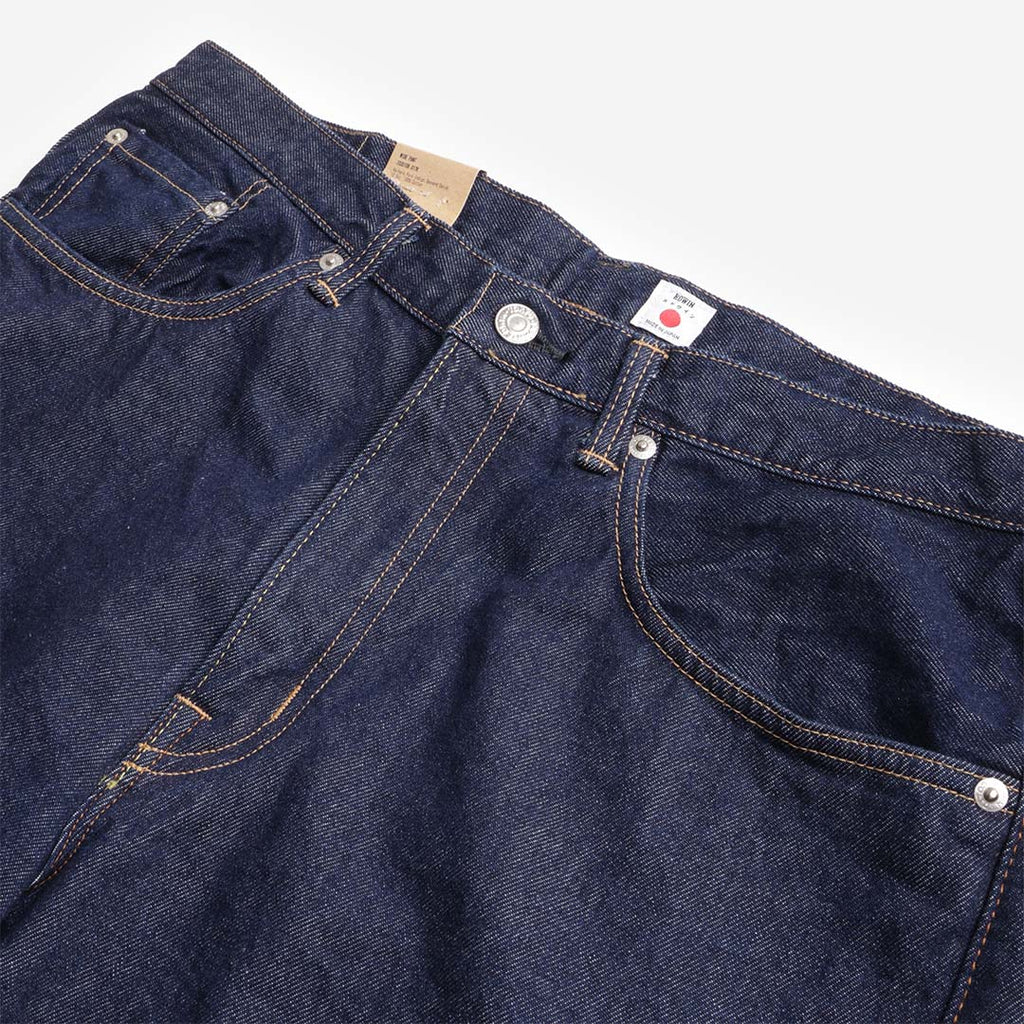 Edwin Wide Pant, Blue - Rinsed, Detail Shot 3