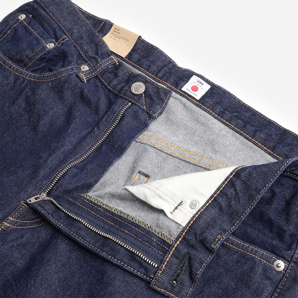 Edwin Wide Pant, Blue - Rinsed, Detail Shot 4