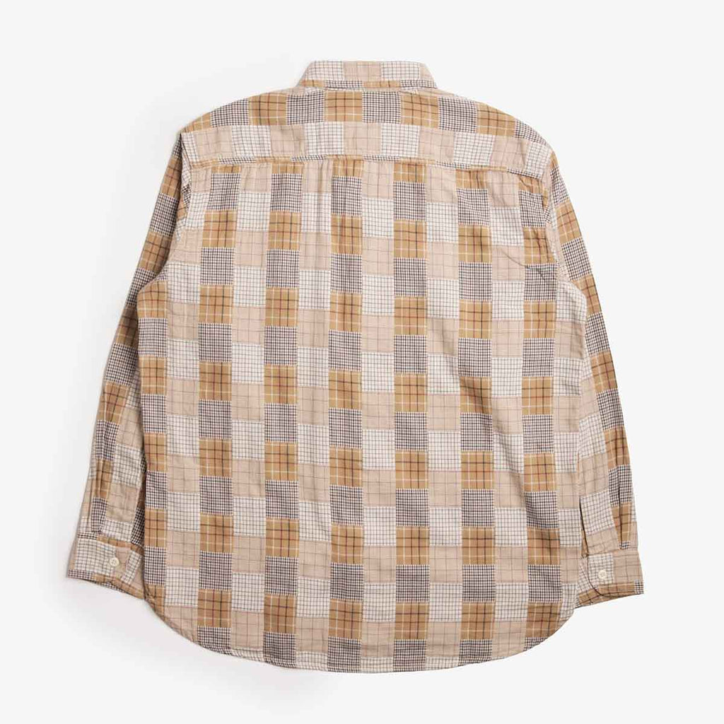 Edwin Work Shirt, Beige Brown, Detail Shot 5