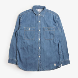 thumbnail Edwin Work Shirt, Blue (Light Used), Detail Shot 1