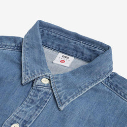 thumbnail Edwin Work Shirt, Blue (Light Used), Detail Shot 2