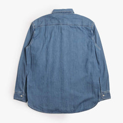 thumbnail Edwin Work Shirt, Blue (Light Used), Detail Shot 5