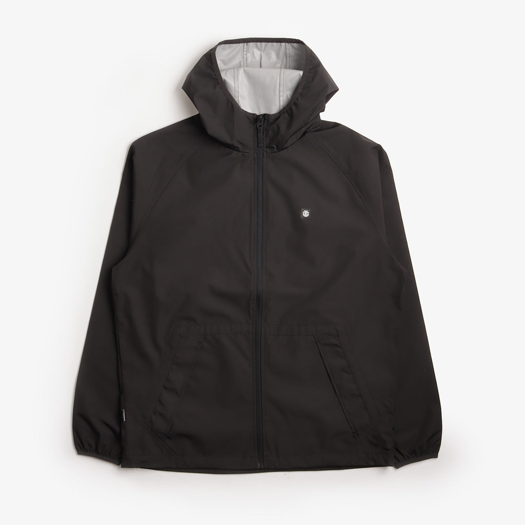 Element Alder 2.0 Travel Waterproof Shell Jacket, Flint Black, Detail Shot 1