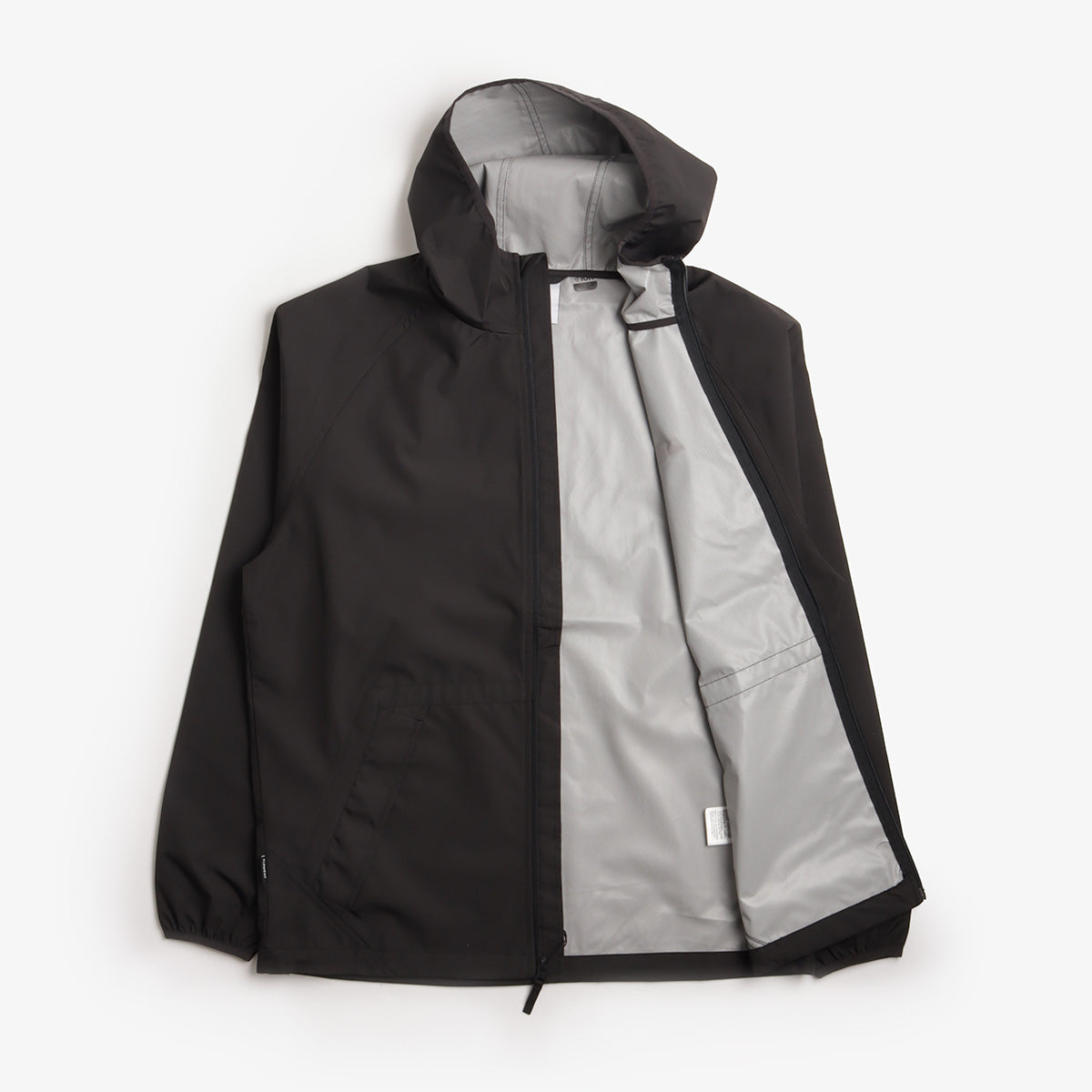 main Element Alder 2.0 Travel Waterproof Shell Jacket, Flint Black, Detail Shot 2