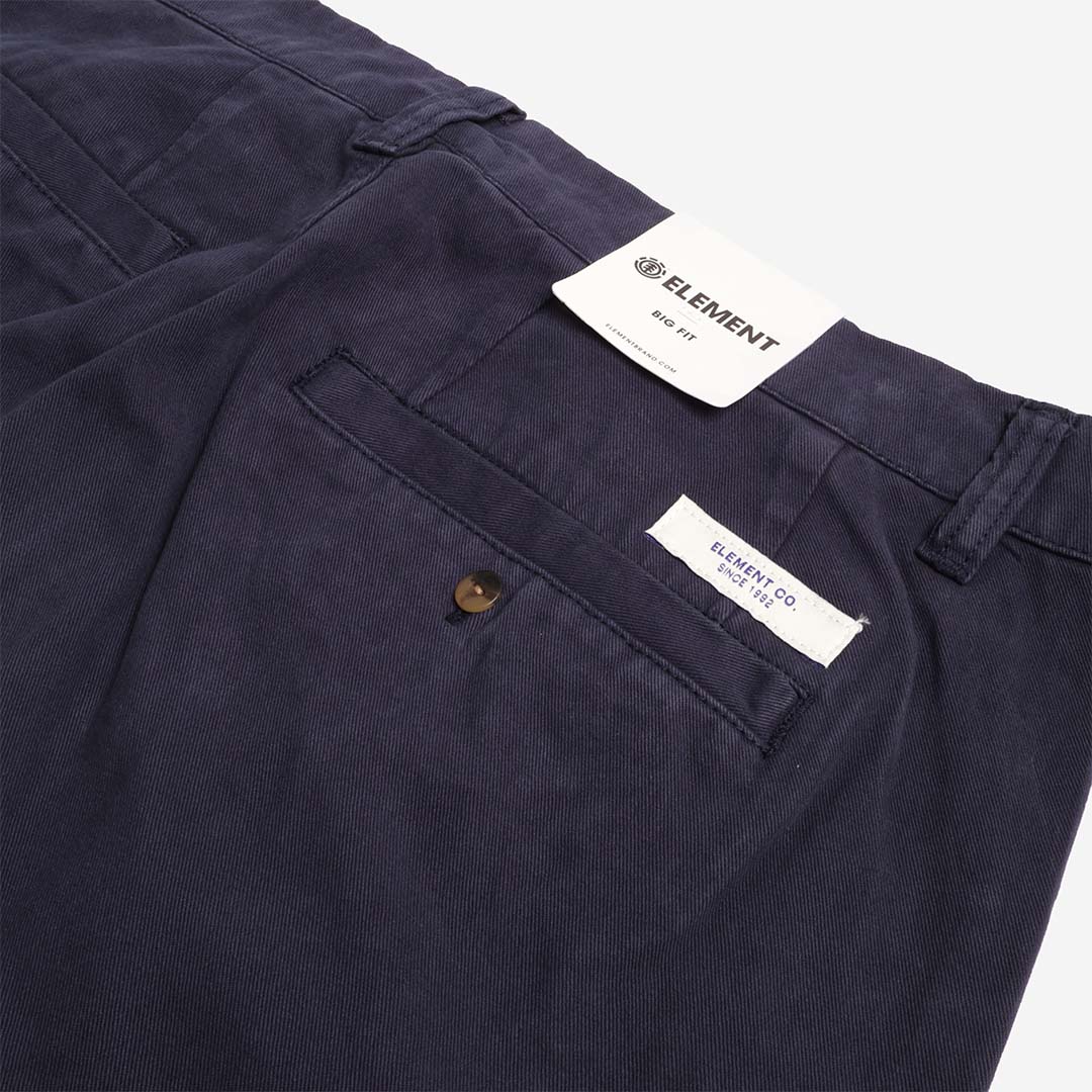 Element Big Pleated Chino Pant