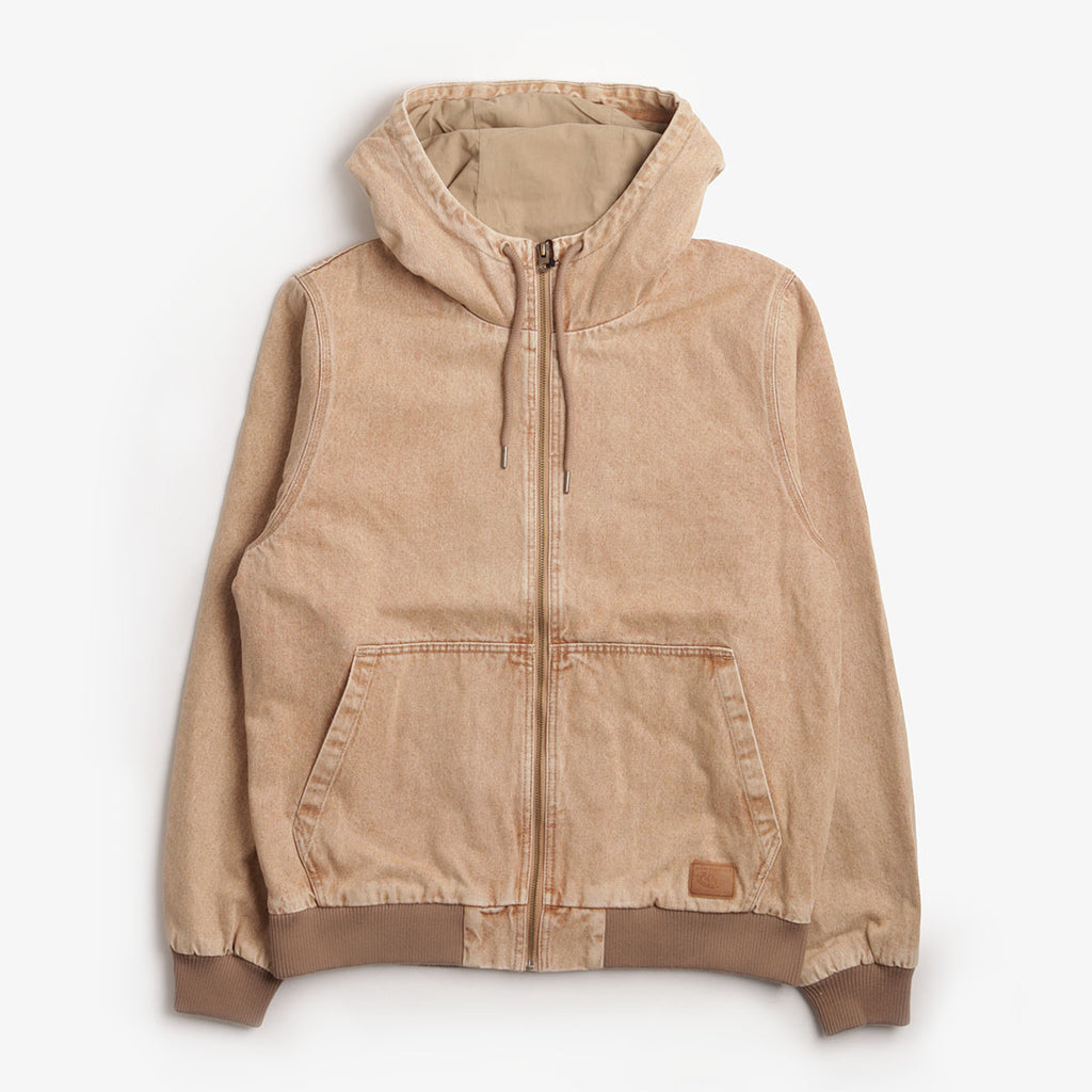 Element Dulcey Low Tide Jacket, Beige Tint Wash, Detail Shot 1
