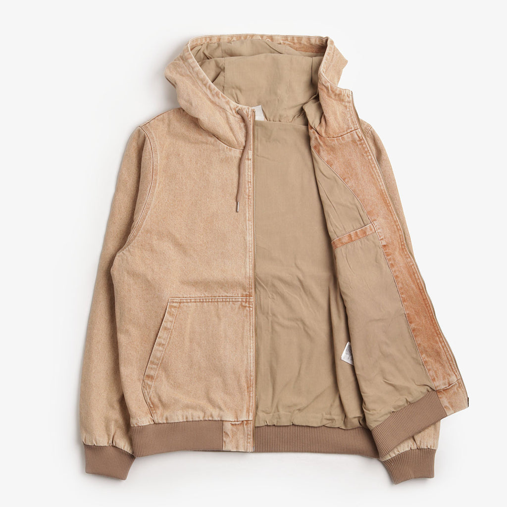 Element Dulcey Low Tide Jacket, Beige Tint Wash, Detail Shot 2