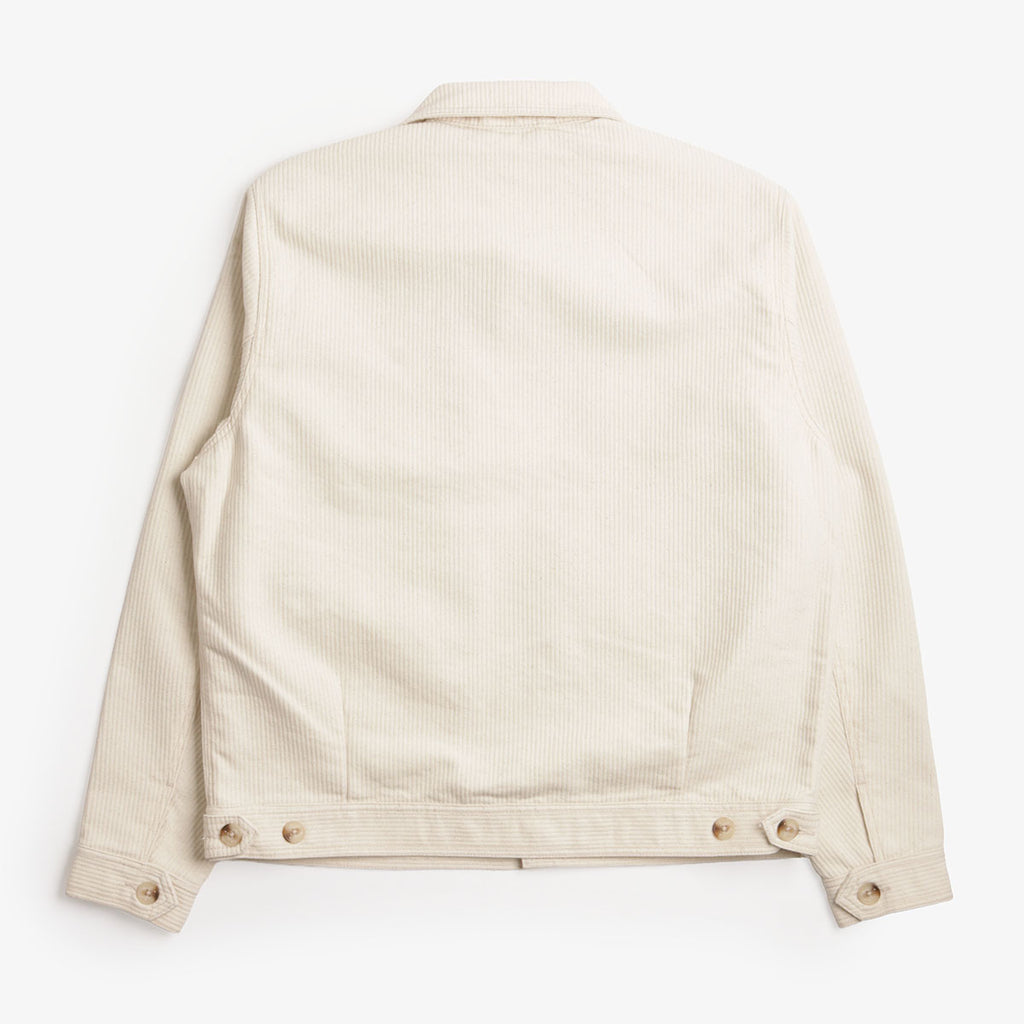 Element ESP Work Jacket, Seersucker Natural, Detail Shot 6