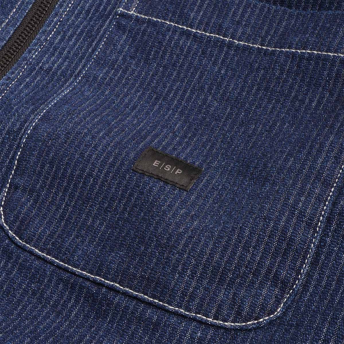 main Element ESP Zip Overshirt, Seersucker Chambray, Detail Shot 2