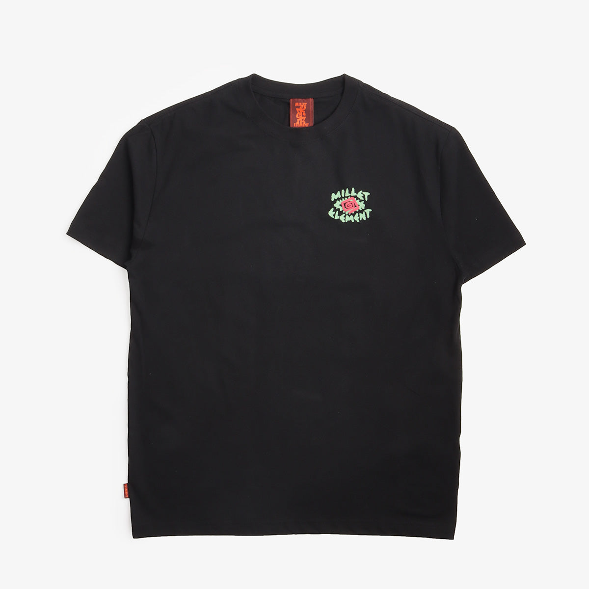Element MxE Escape tee in Black, front view