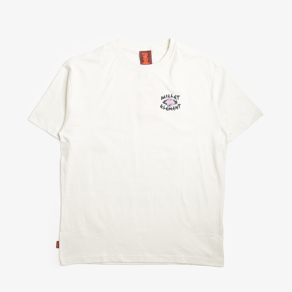 Element MxE Escape tee in Natural, front view