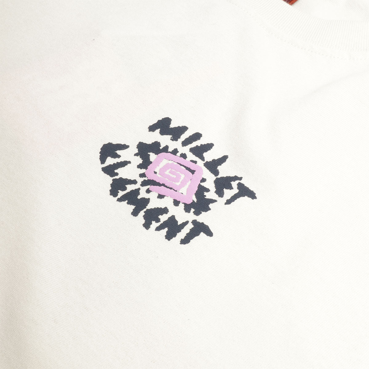 Millet Element chest print on natural cotton