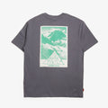 Element MxE Heritage tee in Charcoal, back print