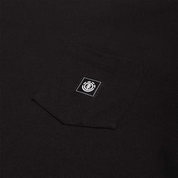 thumbnail Element Icon Label Pocket T-Shirt, Flint Black, Detail Shot 2