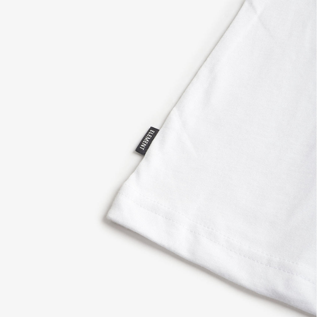 Element Icon Label Pocket T-Shirt, Optic White, Detail Shot 2