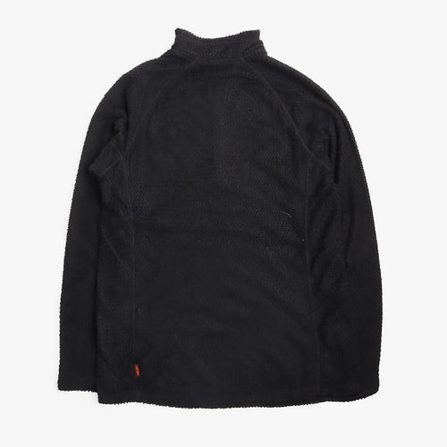 Element MxE Alpha Quarter Zip Fleece in Black, back view