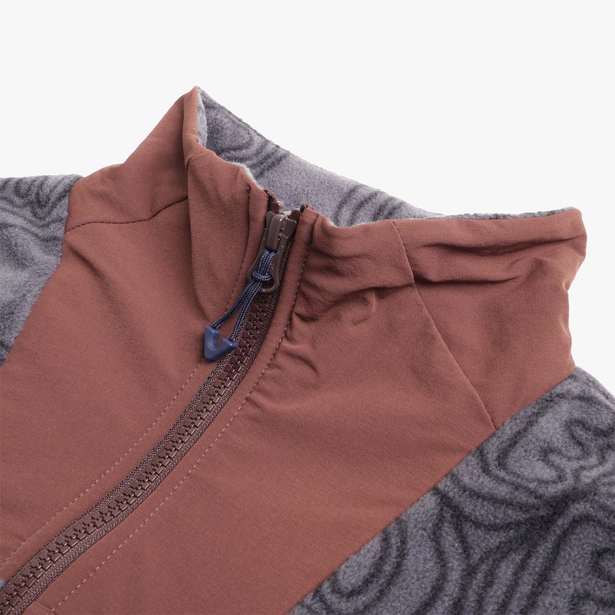 Stand collar and half-zip, Element MxE fleece jacket