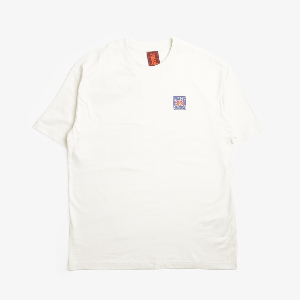 Element MxE Hit The Top tee in Natural, front view