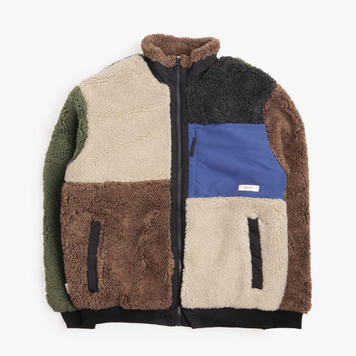 Element Oak Sherpa Jacket in Multi, front view