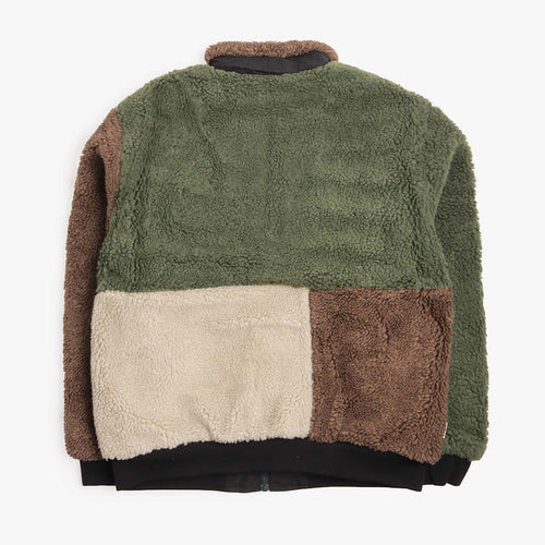 Element Oak Sherpa Jacket in Multi, back view
