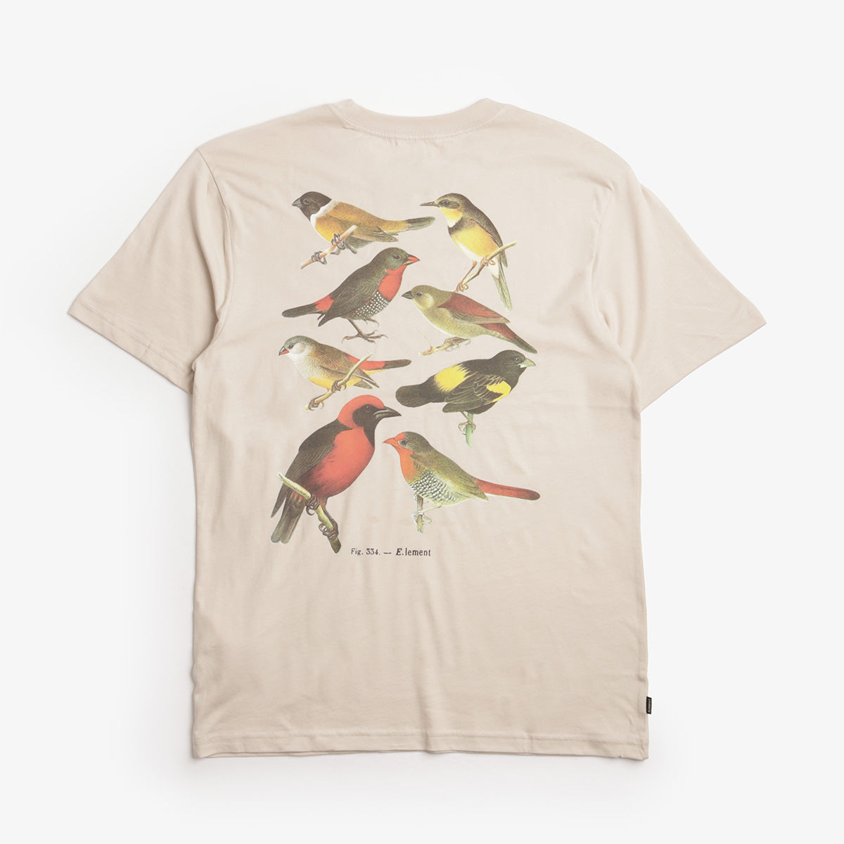 Element Orni T-Shirt, Oat Milk, Detail Shot 2